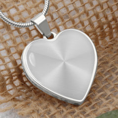 Grandma Loves You - Heart Necklace