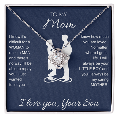 Love Knot Necklace - To My Mom
