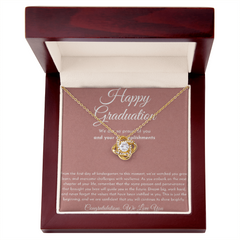 Graduation Love Knot Necklace