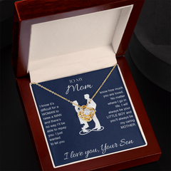 Love Knot Necklace - To My Mom